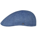 Lierys Flat Cap (1-St) Schirmmütze mit Schirm, Made in the EU blau M (56-57 cm)