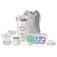 Braun Silk-épil 9 SkinSpa SensoSmart-Set 9/990 weiss/rosegold