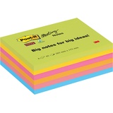 Post-it Post-it® Super Sticky Meeting Notes Haftnotizen extrastark farbsortiert 6 Blöcke
