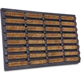 HANSE HOME Schmutzfangmatte 60 x 40 cm Braun