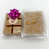 WonderWax | Duftwachs Wax Melts 6 Duftwachswürfel | 100% Sojawachs Raumduft | Geschenk Set Raumdüfte | Hochzeiten,Geburtstag,Valentinstag,Weihnachten | Duftlampen Marzipan