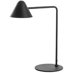 Stones Antares – LED-Tischleuchte aus schwarzem Metall