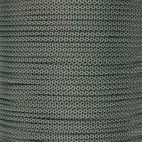 PARACORD PLANET Diamant Muster Typ III 550 Paracord – Vibrant Color Selection – mehrere Größen erhältlich, Mint with Burgundy Diamonds, 100 Feet