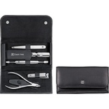 Zwilling Classic Inox Druckknopf-Etui Maniküre/Pediküre-Set 5-teilig schwarz