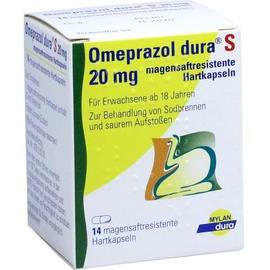 Viatris Healthcare GmbH Omeprazol dura S 20mg