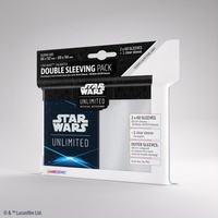 Gamegenic GGS15035 - Star Wars: Unlimited Art Sleeves Double Sleeving Pack Space Blau (Einzelpack)