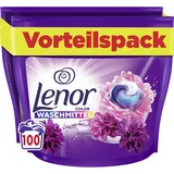Lenor Amethyst Blütentraum Waschmittel Pods 100 Waschladungen