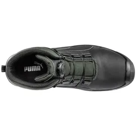 Puma SAFETY CASCADES DISC MID - Herren Sicherheitsschuhe S3 Arbeitsschuhe Schwarz