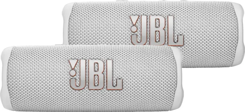 Preisvergleich Produktbild JBL Flip 6 Weiß Doppelpack