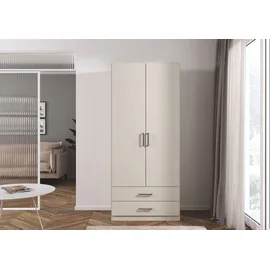 Rauch Drehtürenschrank GAMMA 91 x 210 x 54 cm Beige