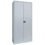 Lüllmann Putzmittelschrank 545540 lichtgrau 92,5 x 42,2 x 195,0 cm, aufgebaut, 1 St.