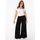 Zwillingsherz Bundfaltenhose schwarz L/XL
