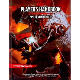 Dungeons and Dragons Spielerhandbuch (Deutsche Version) Rollenspiel multicolor