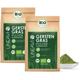 Doppelpack: Gerstengraspulver bio (2x1000g)