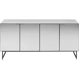Kare Sideboard Soran Schwarz 160x45cm