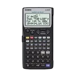 CASIO FX-5800P Wissenschaftlicher Taschenrechner schwarz