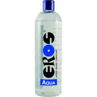 Eros Gleitgel 'Aqua“ auf Wasserbasis | Latexkondomsicher Eros Gleitmittel 500 ml