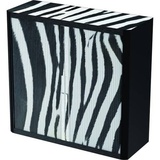 Rollladenschrank easyoffice BxTxH 86x37,5x104cm Zebra