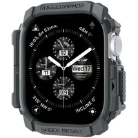 SPIGEN Rugged Armor Hülle, Kompatibel mit Apple Watch 10 (46 Mm) Dunkelgrau
