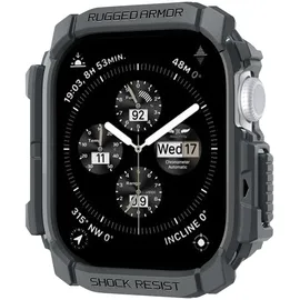 SPIGEN Rugged Armor Hülle, Kompatibel mit Apple Watch 10 (46 Mm) Dunkelgrau