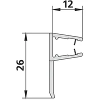 Kermi 4089 1x Anschlagdichtung Länge: 2000 mm