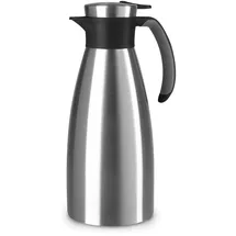 Emsa Soft Grip edelstahl/schwarz 1,5 l