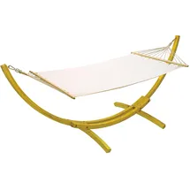 DEMA Holz Hängemattengestell Gestell für Hängematte Hängeliege HG320+ Holzgestell