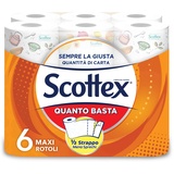 Scottex Küchenrollen Quanto Basta, 6 Maxi Rollen