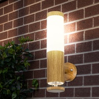 GLOBO Außenlampe Wandleuchte Aussen Edelstahl LED Balkon Aussenleuchte Wand,