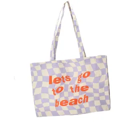 chic.mic Umhängetasche Organic Cotton Bag Let's go to the beach