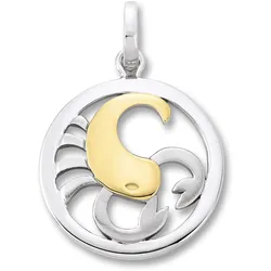 Sternzeichen-Anhänger ONE ELEMENT "Skorpion Sternzeichen Anhänger aus 925 Silber", silber, Schmuckanhänger, Damen, Schütze, Silber 925 (Sterlingsilber), Damen Silber Schmuck Skorpion
