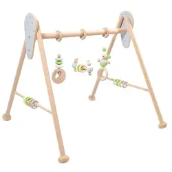 HESS Babyspielgerät Mäuschen, natur apfelgrün