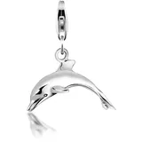 Nenalina Charm Delfin Tier Anhänger 925 Silber silber, | Gr.: onesize