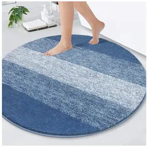 enyhom Badematte Blau Ø 120 cm