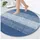 enyhom Badematte Blau Ø 120 cm