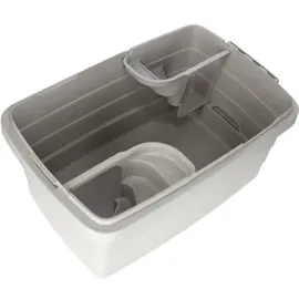 Kerbl Pet Erdbau für Kaninchenheim Bunny Base, Hasenbau, Kaninchenbau, grau, orange, 58x38,5x28,5cm, Kunststoff, Kaninchen, herausnehmbare Bodenwanne