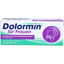 Dolormin für Frauen mit Naproxen 10 St.