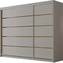 Mirjan24 Schiebetürenschrank Amber VII 250 x 215 x 58 cm Beige