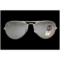 Ray Ban Ray-Ban RB 3625 Unisex-Sonnenbrille Vollrand Pilot Metall-Gestell, gold