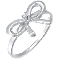 Elli DIAMONDS Schleife Diamant 0.015 ct. 925 Silber 54 Damen