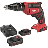 Flex DW 45 18,0-EC inkl. 2 x 2,5 Ah + Ladegerät