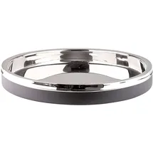 Fink Tablett ANDOR glänzendes mit mattschwarzem Rand