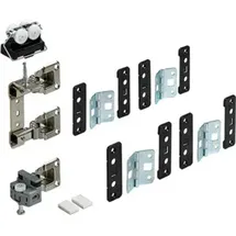 Hettich WingLine 77 Komplett-Set schwarz