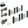 Hettich WingLine 77 Komplett-Set schwarz