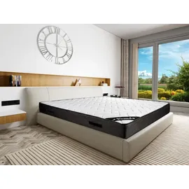 vente-unique Matratze - 180 x 200 cm - 7-Zonen-Taschenfederkern & Memory Schaum - Stärke 24 cm - MERISI von YSMÉE