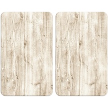 Wenko Natural Look Herdabdeckplatten 2 St.