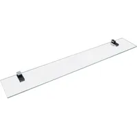 Fackelmann Glasablage 80 cm Chrom