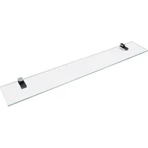 Fackelmann Glasablage 80 cm Chrom