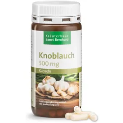 Garlic Capsules 500mg - 115 g