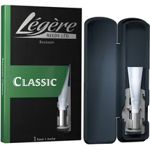 Legere Légère Reeds - Bassoon Reed, Blattstärke Medium-Hard (DRBMH) - Hochwertiges synthetisches Holzblasrohr